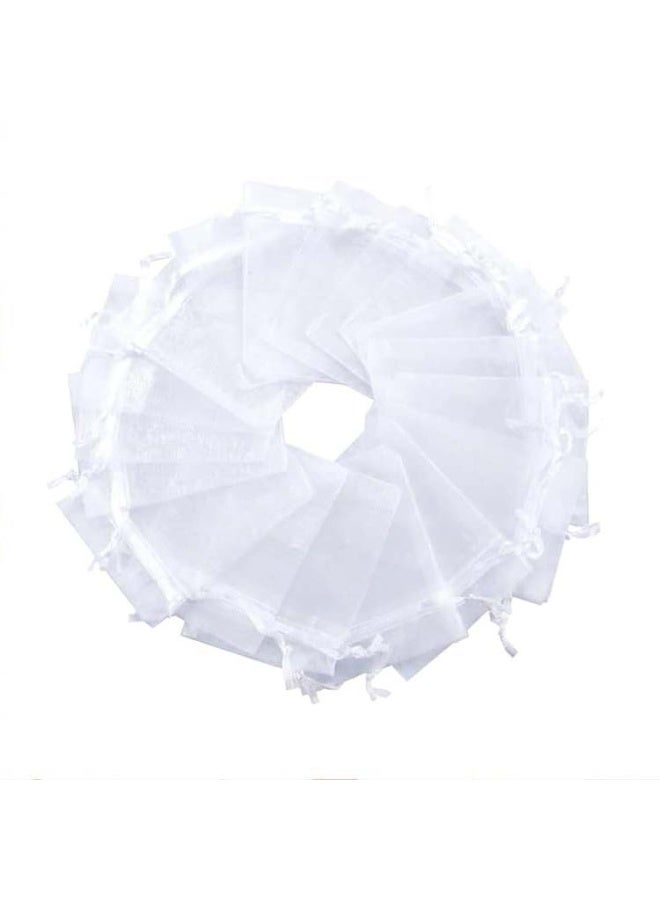 حزمة من 20 كيسًا من القماش العرقي للهدايا، مقاس 7 × 9 سم / 2.7 × 35 بوصة، كيس عرقي لخواتم الزينة، كيس بحزام، كيس حلوى صغير لحفلات الأعياد والزواج. .. - Image 1